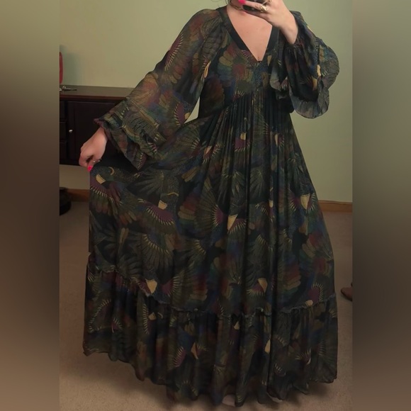 FARM RIO XL Borogodo Toucan Gown dress maxi - Picture 17 of 17